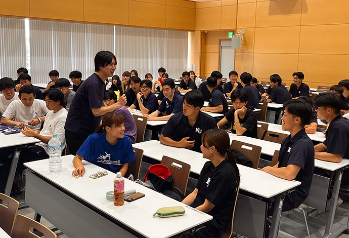 グループワーク後の発表の様子