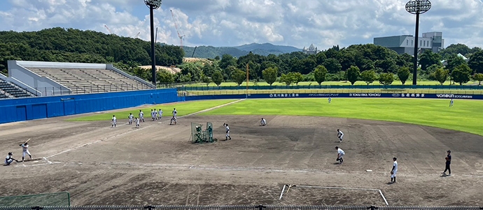 合宿の様子（秋田県横手市）